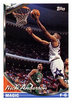 1993-94 Topps #113 Nick Anderson Front