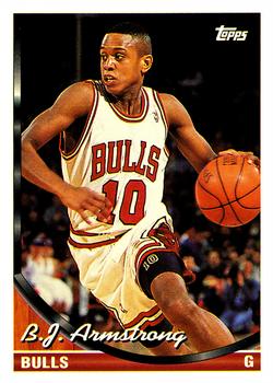 1993-94 Topps #174 B.J. Armstrong Front