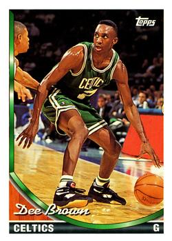 1993-94 Topps #180 Dee Brown Front