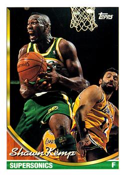 1993-94 Topps #296 Shawn Kemp Front