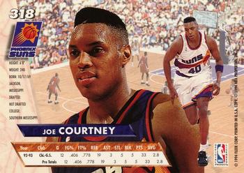 1993-94 Ultra #318 Joe Courtney Back