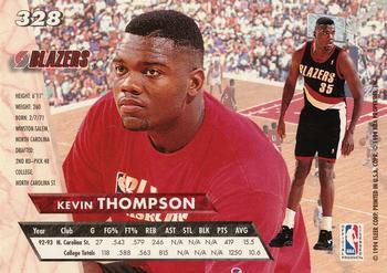 1993-94 Ultra #328 Kevin Thompson Back