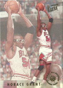 1993-94 Ultra - All-Defensive Team #6 Horace Grant Front