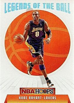 2019-20 Hoops - Legends of the Ball #10 Kobe Bryant Front