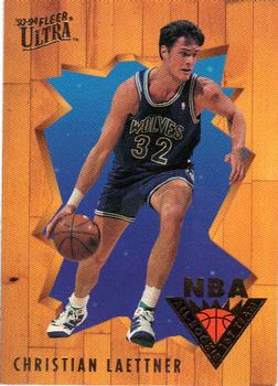 1993-94 Ultra - All-Rookie Team #3 Christian Laettner Front