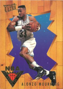1993-94 Ultra - All-Rookie Team #4 Alonzo Mourning Front