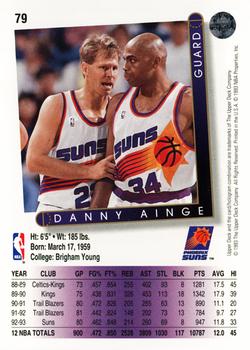 1993-94 Upper Deck #79 Danny Ainge Back