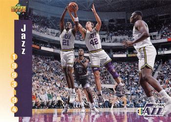 1993-94 Upper Deck #235 Utah Jazz Front