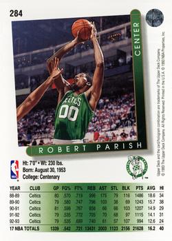 1993-94 Upper Deck #284 Robert Parish Back