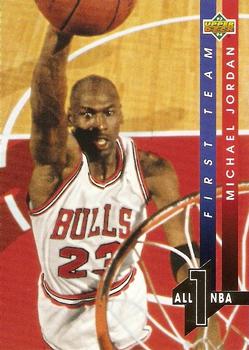 1993-94 Upper Deck - All-NBA #AN4 Michael Jordan Front