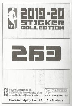 2019-20 Panini NBA Stickers European #263 Draymond Green Back