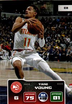 2019-20 Panini NBA Stickers European - Adrenalyn XL #C2 Trae Young Front