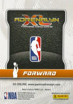 2019-20 Panini NBA Stickers European - Adrenalyn XL #C3 Jayson Tatum Back