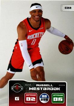 2019-20 Panini NBA Stickers European - Adrenalyn XL #C22 Russell Westbrook Front