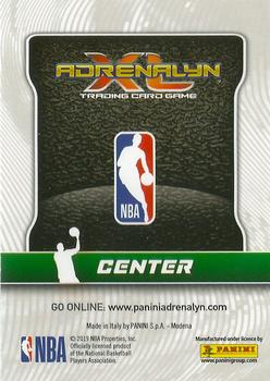 2019-20 Panini NBA Stickers European - Adrenalyn XL #C24 Myles Turner Back