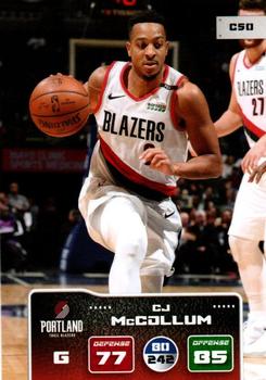 2019-20 Panini NBA Stickers European - Adrenalyn XL #C50 CJ McCollum Front