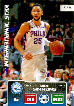 2019-20 Panini NBA Stickers European - Adrenalyn XL #C72 Ben Simmons Front