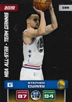 2019-20 Panini NBA Stickers European - Adrenalyn XL #C89 Stephen Curry Front