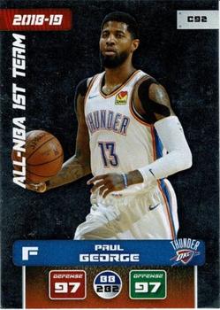 2019-20 Panini NBA Stickers European - Adrenalyn XL #C92 Paul George Front