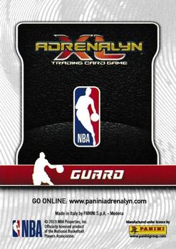 2019-20 Panini NBA Stickers European - Adrenalyn XL #C95 Stephen Curry Back