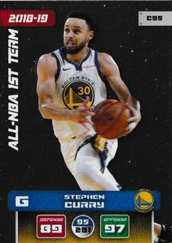 2019-20 Panini NBA Stickers European - Adrenalyn XL #C95 Stephen Curry Front