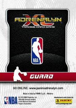 2019-20 Panini NBA Stickers European - Adrenalyn XL #C100 Darius Garland Back