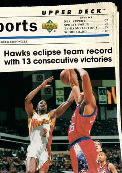1993-94 Upper Deck Special Edition #199 Atlanta Hawks Front