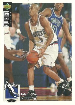 1994-95 Collector's Choice #238 Jalen Rose Front
