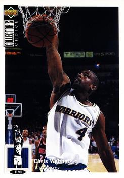1994-95 Collector's Choice #4 Chris Webber Front