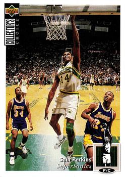 1994-95 Collector's Choice #214 Sam Perkins Front