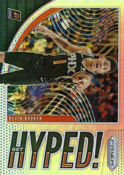 2019-20 Panini Prizm - Get Hyped! Silver #7 Devin Booker Front