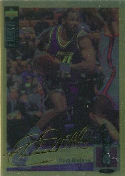 1994-95 Collector's Choice - Gold Signature #32 Karl Malone Front