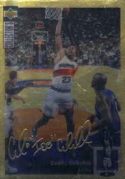 1994-95 Collector's Choice - Gold Signature #123 Cedric Ceballos Front