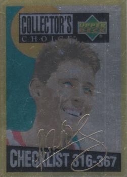 1994-95 Collector's Choice - Gold Signature #419 Shawn Bradley Front