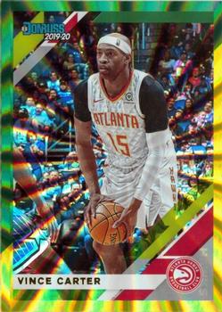 2019-20 Donruss - Holo Green and Yellow Laser #4 Vince Carter Front