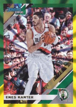 2019-20 Donruss - Holo Green and Yellow Laser #167 Enes Kanter Front