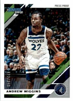2019-20 Donruss - Press Proof Silver #124 Andrew Wiggins Front