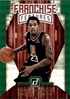 2019-20 Donruss - Franchise Features Green Flood #3 Lou Williams Front
