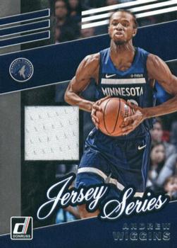 2019-20 Donruss - Jersey Series #JS-AWG Andrew Wiggins Front
