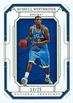 2019 Panini National Treasures Collegiate - Century Gold #17 Russell Westbrook Front