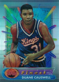 1994-95 Finest - Refractors #88 Duane Causwell Front