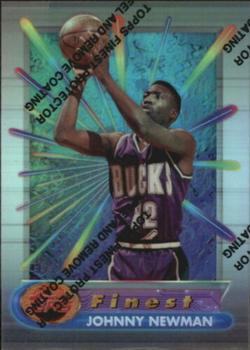 1994-95 Finest - Refractors #199 Johnny Newman Front