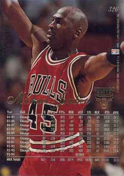 1994-95 Flair #326 Michael Jordan Back