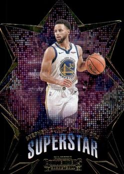 2019-20 Panini Contenders - Superstar Die Cuts #3 Stephen Curry Front