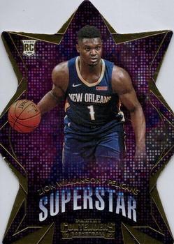 2019-20 Panini Contenders - Superstar Die Cuts #8 Zion Williamson Front