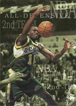 1994-95 Fleer - All-Defensive Team #7 Nate McMillan Front