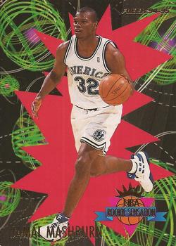 1994-95 Fleer - Rookie Sensations #16 Jamal Mashburn Front