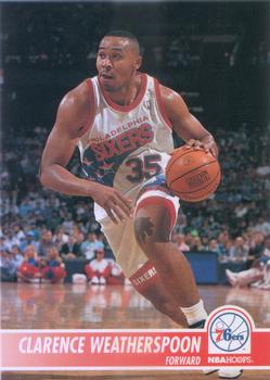 1994-95 Hoops #164 Clarence Weatherspoon Front