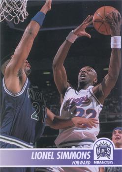 1994-95 Hoops #187 Lionel Simmons Front