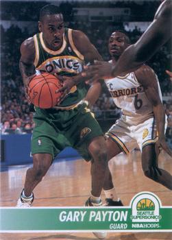 1994-95 Hoops #203 Gary Payton Front